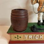 Vintage Trick Dog Bank Cast Iron Mechanical Bank 