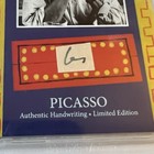 Pablo Picasso Handwritten Word Cut From A Autograph Letter Signed Beckett Bas