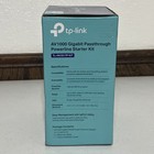 Tp Link Av1000 Gigabit Passthrough Powerline Adapter Starter Kit Tl-pa7017p New