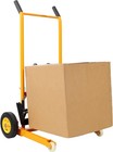 Manual Pallet Truck Stacker  440lbs Capacity Material Lift Winch Dolly Stacker