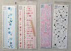 Lot 18 Pkgs Rub On Transfer Packages Heidi Grace Variety