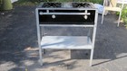 Southbend Gas Range With 2 Burners  Manual Controls  Tested And Working