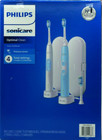 Philips Sonicare Optimal Clean Rechargeable Sonic Toothbrush Set Of 2 Hx6829 77