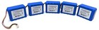 Lot Of 5 Li-ion Rechargeable Battery Pack 10 Cell 18 5v 5200mah 290-00038   18v 