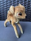 Vntg 1960s 14cm Steiff  7414 00 Bambi Deer Brown Velvet No Ids