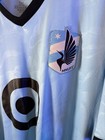 Minnesota United Fc Adidas Light Blue 2021 The River Kit Replica Jersey - 3xl
