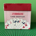 Vintage Johnson Card Shuffler Game Night Casino Night Cool Old Machine  Usa Made