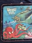 Aladdin Metal Lunchbox W  Thermos - Voyage To The Bottom Of The Sea Pre-1970