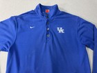 Kentucky Wildcats Sweatshirt Mens Large Blue Ncaa Basketball Pullover Uk Nike