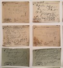 Lot Of 20 100  Year Old Paper Prescriptions Rexall Pharmacy Prattville Al 1920s