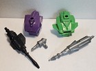 Mantech Weapon Helmet Warrior Action Figure Parts Lot 1983 Remco Vintage  Toy