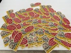 Lot Of 80 Vintage New York Central System Die-cut Railroad Luggage Labels  1940s