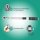 Torque Wrench Adjustable Torque Wrench 3 8  Drive 10 To 80 Ft-lb  13 6   108 5 Nm 
