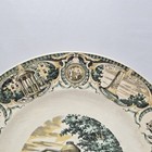 Vtg Imperial Salem North Carolina State Capitol Serving Plate Ivey-taylor Co 11 