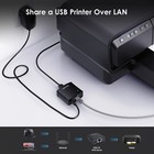 Wavlink Usb2 0 Network Print Server Lan Print Share Server For Usb Printers Lpr