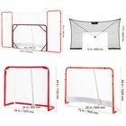 Vevor Hockey Goal Backstop Net Street Hockey Sport Target Netting Outdoor 72 54 