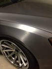 Xpo Gunmetal Grey Brushed Metallic Steel 5ft Vinyl Wrap Roll With Air 5ft X 3ft