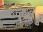 Epson Ecotank Et-2803 Color Inkjet All-in-one Printer - White Tested   Works