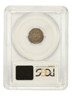 1858 H10c Pcgs cac Xf45 - Liberty Seated Half Dime