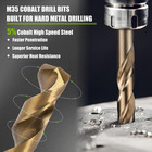 M35 Cobalt Drill Bit Set  60pcs Number Size Hss Jobber Length Bits