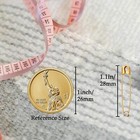 100 Pcs Gold Colour Safety Pins 1 1 Inch Metal Stainless Steel