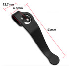 Spyderco Para 3   Smock - Titanium Deep Carry Pocket Clip Lanyard Hole Access