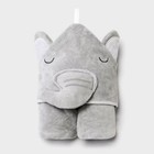 Baby Hooded Towel Cotton Terry  Unicorn Pattern  Machine Washable  Tumble Dry
