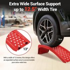2 Pcs Car Ramps For Repair And Lift Portable Heavy-duty Auto Ramp Service Ramps