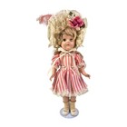 Vintage 14  Ideal P-90 Hard Plastic Curly Blonde Hair Doll Girl With Outfit