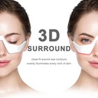 Under-eye Red Light Therapy Glasses - Microcurrent Eye Massager   Led Light Mask
