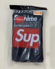 Supreme X Hanes Boxer Briefs  4 Pack  Black    size S-xl    Ship Now
