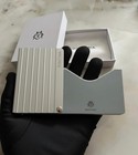 Rimowa Wallet Card Holder Silver Aluminium   New Original Packaging