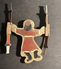 Vintage Hand Painted Wood Whirligig Primitive Antique Folk Art Figure Solider