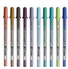 Sakura Gelly Roll Moonlight Assorted Fine Colour Set 10 Opaque Shades