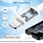 Iphone Charger Cord  apple Mfi Certified  Usb C To Lightning Cable 3pack 10 F   