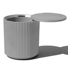 Outdoor Cooler Table Weather Resistant Modern Design 55 Can Capacity Patio Use