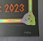 Mastodon Autographed Tour Poster Mega Monsters 2023 W  Gojira Rhys Cooper Print