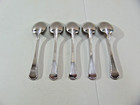 Reed   Barton Spoons  Arlington Newton Pattern 18 10 Stainless  Set Of 5