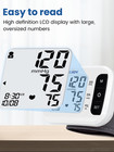 Wrist Blood Pressure Monitor Led Display Portable With Memory Function