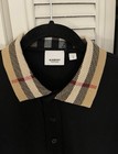 Nwt Polo Burberry Shirt Men s Color Black Size Short Sleeve Medium