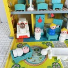 Fisher Price Vintage Little People Play Family Hospital Complete