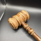 Vintage Wooden Judge Or Auction Gavel Mallet