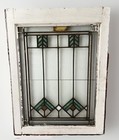 Chicago Bungalow Style Stained Leaded Glass Window