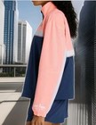 New Balance Official Womens Nyc Marathon 2025 Jacket Navy Pink Reflective Large