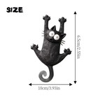 Creative   Cute Magnetic Cat Refrigerator Magnet      hang In There  Fridge Cat  