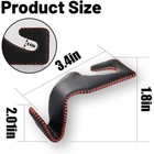 2pack Car Seat Back Headrest Hooks  Auto Seat Hook Hangers  Vehicle Interior Org