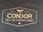 Condor Combat T Shirt Mens 2xl Brown Short Sleeve Utility Gear Tactical