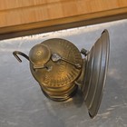 Vintage 1930s Auto-lite Carbide Miners Lamp Brass Cap Light Bumpergrip 