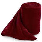 Large Faux Fur Fleece Blanket 400 Gsm Super Soft Reversible Warm Sofa Bed Throws