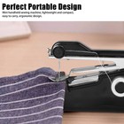 Diy Mini Electric Sewing Machine Tailor Stitch Handheld Cordless Kit Home Travel